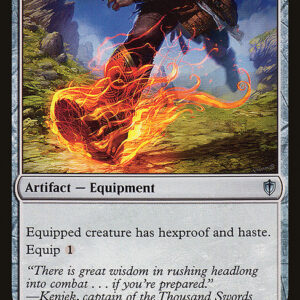 Commander 2016 - 276 - Swiftfoot Boots - Uncommon - C - Non-foil (Front)