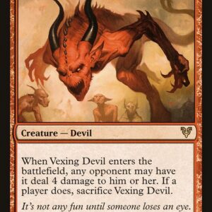 Avacyn Restored - 164 - Vexing Devil - Rare - R - Non-foil (Front)