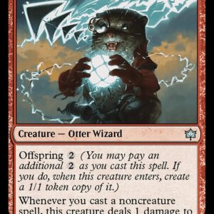 Bloomburrow - 131 - Coruscation Mage - Uncommon - R - Foil (Front)