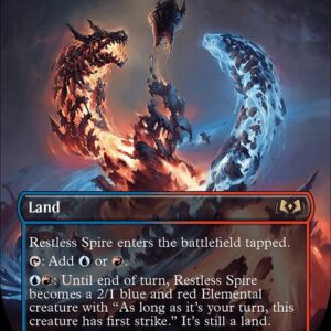 Wilds of Eldraine - 306 - Restless Spire - Rare - C - Foil (Front)