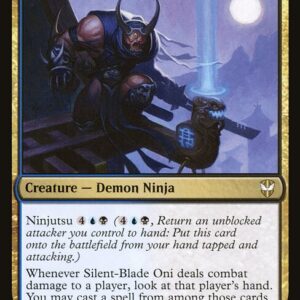 New Capenna Commander - 352 - Silent-Blade Oni - Rare - UB - Non-foil (Front)