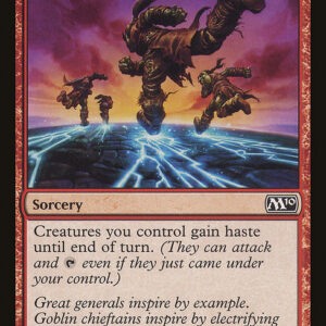 Magic 2010 - 129 - Burst of Speed - Common - R - Non-foil (Front)