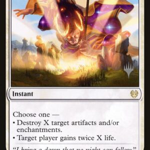 Theros Beyond Death Promos - 19p - Heliod's Intervention - Rare - W - Non-foil - Promo (Front)