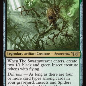 Duskmourn: House of Horror - 236 - The Swarmweaver - Rare - BG - Foil (Front)