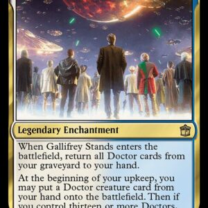 Doctor Who - 132 - Gallifrey Stands - Rare - WU - Non-foil (Front)