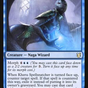 Commander 2019 - 89 - Kheru Spellsnatcher - Rare - U - Non-foil (Front)