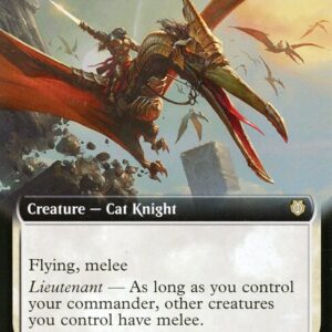 Phyrexia: All Will Be One Commander - 31 - Skyhunter Strike Force - Rare - W - Foil (Front)