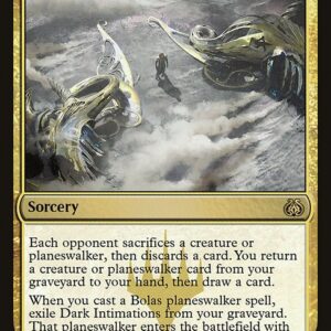 Aether Revolt - 128 - Dark Intimations - Rare - Multi - Foil (Front)