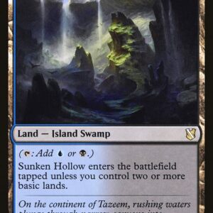 Commander 2019 - 278 - Sunken Hollow - Rare - C - Non-foil (Front)