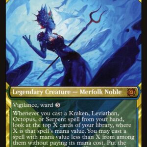 March of the Machine: The Aftermath - 85 - Kiora, Sovereign of the Deep - Mythic - UG - Non-foil (Front)