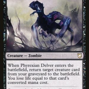 Commander 2018 - 115 - Phyrexian Delver - Rare - B - Non-foil (Front)