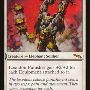 Mirrodin - 14 - Loxodon Punisher - Rare - W - Non-foil (Front)