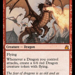 Ravnica Remastered - 129 - Utvara Hellkite - Mythic - R - Non-foil (Front)