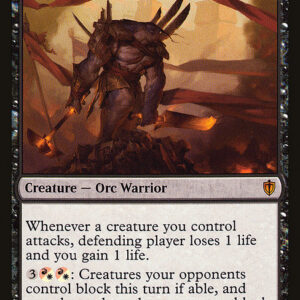 Commander 2016 - 108 - Brutal Hordechief - Mythic - B - Non-foil (Front)
