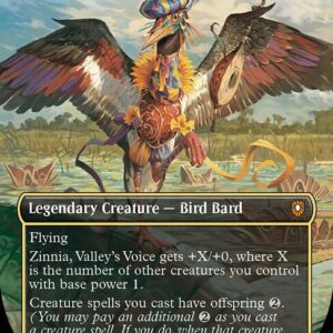 Bloomburrow Commander - 4 - Zinnia, Valley's Voice - Mythic - Multi - Non-foil (Front)