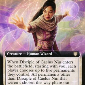 The Brothers' War Commander - 41 - Disciple of Caelus Nin - Rare - W - Non-foil (Front)