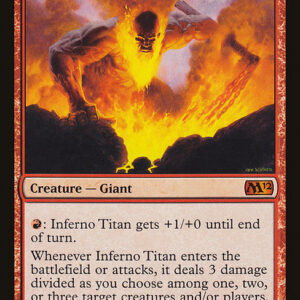 Magic 2012 - 147 - Inferno Titan - Mythic - R - Foil (Front)