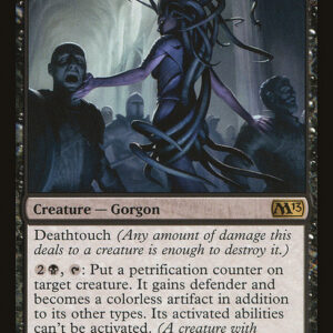 Magic 2013 - 118 - Xathrid Gorgon - Rare - B - Non-foil (Front)