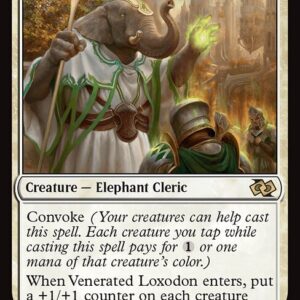 Foundations Jumpstart - 278 - Venerated Loxodon - Rare - W - Non-foil (Front)