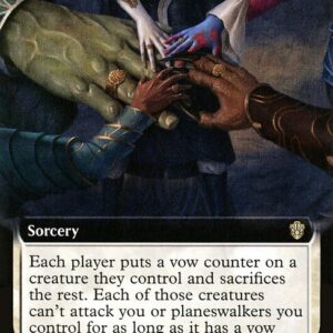 Commander 2021 - 348 - Promise of Loyalty - Rare - W - Non-foil (Front)