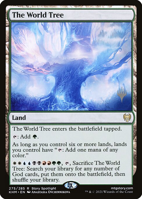 Kaldheim Promos - 275p - The World Tree - Rare - C - Foil - Promo (Front)