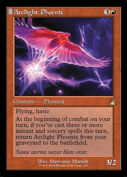 Ravnica Remastered - 331 - Arclight Phoenix - Rare - R - Non-foil (Front)