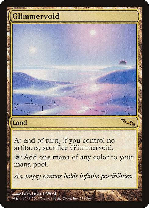 Mirrodin - 281 - Glimmervoid - Rare - C - Non-foil (Front)