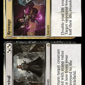 Ravnica Remastered - 241 - Revival // Revenge - Rare - WB - Non-foil (Front)