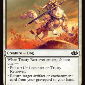 Foundations Jumpstart - 274 - Trusty Retriever - Common - W - Non-foil (Front)