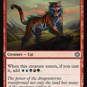 Tarkir: Dragonstorm - 109 - Iridescent Tiger - Uncommon - R - Non-foil (Front)