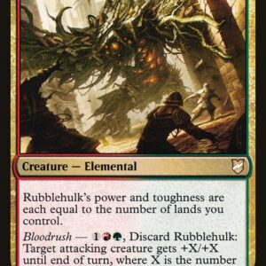 Commander 2018 - 189 - Rubblehulk - Rare - RG - Non-foil (Front)