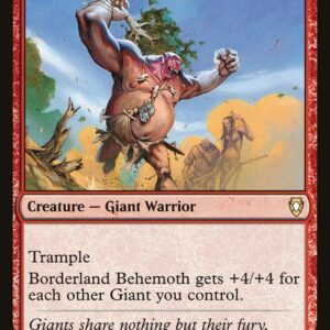 Commander Anthology Volume II - 87 - Borderland Behemoth - Rare - R - Non-foil (Front)