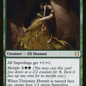 Commander 2019 - 184 - Thelonite Hermit - Rare - G - Non-foil (Front)