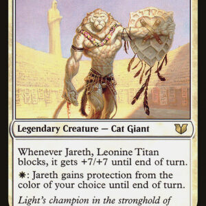 Commander 2015 - 71 - Jareth, Leonine Titan - Rare - W - Non-foil (Front)