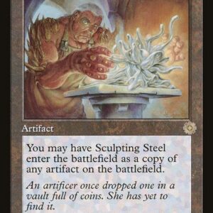 The Brothers' War Retro Artifacts - 50 - Sculpting Steel - Rare - C - Non-foil (Front)