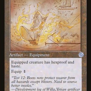 The Brothers' War Retro Artifacts - 121 - Swiftfoot Boots - Uncommon - C - Non-foil (Front)