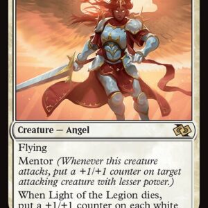 Foundations Jumpstart - 218 - Light of the Legion - Rare - W - Non-foil (Front)