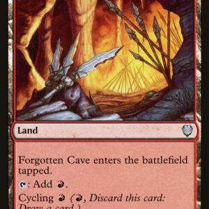 Phyrexia: All Will Be One Commander - 153 - Forgotten Cave - Uncommon - C - Non-foil (Front)
