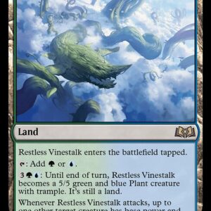 Wilds of Eldraine - 261 - Restless Vinestalk - Rare - C - Non-foil (Front)