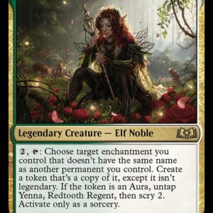 Wilds of Eldraine - 219 - Yenna, Redtooth Regent - Rare - WG - Non-foil (Front)