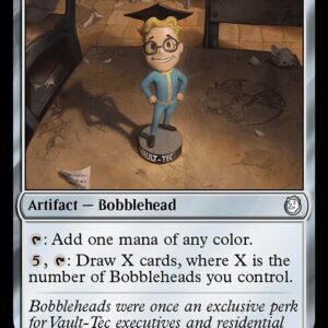 Fallout - 134 - Intelligence Bobblehead - Uncommon - C - Non-foil (Front)