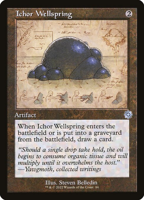 The Brothers' War Retro Artifacts - 84 - Ichor Wellspring - Uncommon - C - Non-foil (Front)