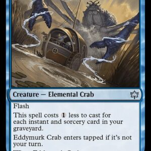 Bloomburrow - 48 - Eddymurk Crab - Uncommon - U - Foil (Front)