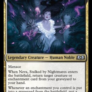 Wilds of Eldraine - 209 - Neva, Stalked by Nightmares - Uncommon - WB - Non-foil (Front)