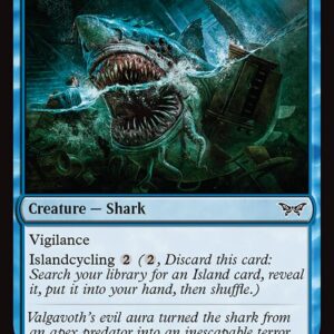 Duskmourn: House of Horror - 48 - Daggermaw Megalodon - Common - U - Non-foil (Front)