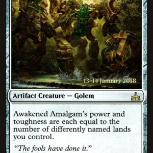 Rivals of Ixalan Promos - 175s - Awakened Amalgam - Rare - C - Foil - Datestamped Promo (Front)