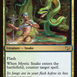 Commander 2015 - 228 - Mystic Snake - Rare - UG - Non-foil (Front)