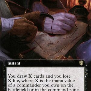 Commander 2021 - 371 - Stinging Study - Rare - B - Non-foil (Front)