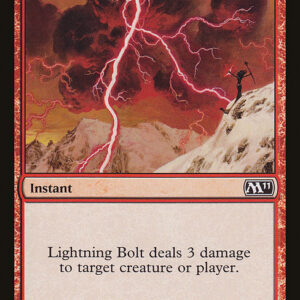 Magic 2011 - 149 - Lightning Bolt - Common - R - Non-foil (Front)