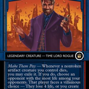 Doctor Who - 543 - The Master, Gallifrey's End - Rare - BR - Non-foil (Front)